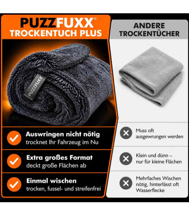 PUZZFUXX Trockentuch PLUS – 1800 GSM