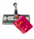PUZZFUXX Bodenwischer-Set "Krok" mit pink Bodentuch.
